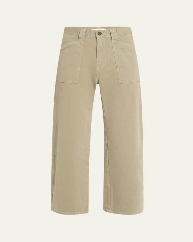 Pomonok Cropped Gusset Cargo Pants
